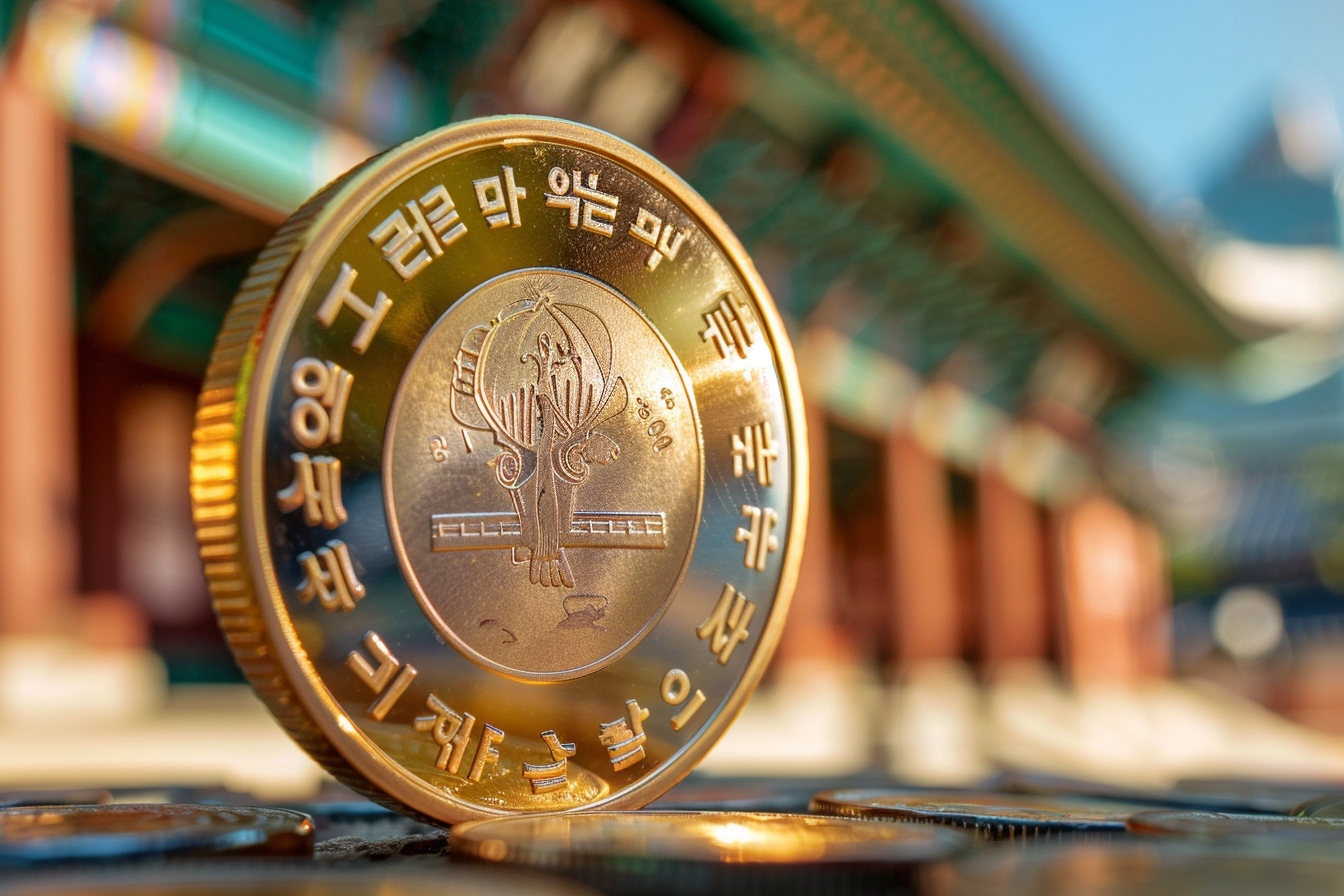 won sud-coréen : billets et pièces de monnaie sud-coréenne