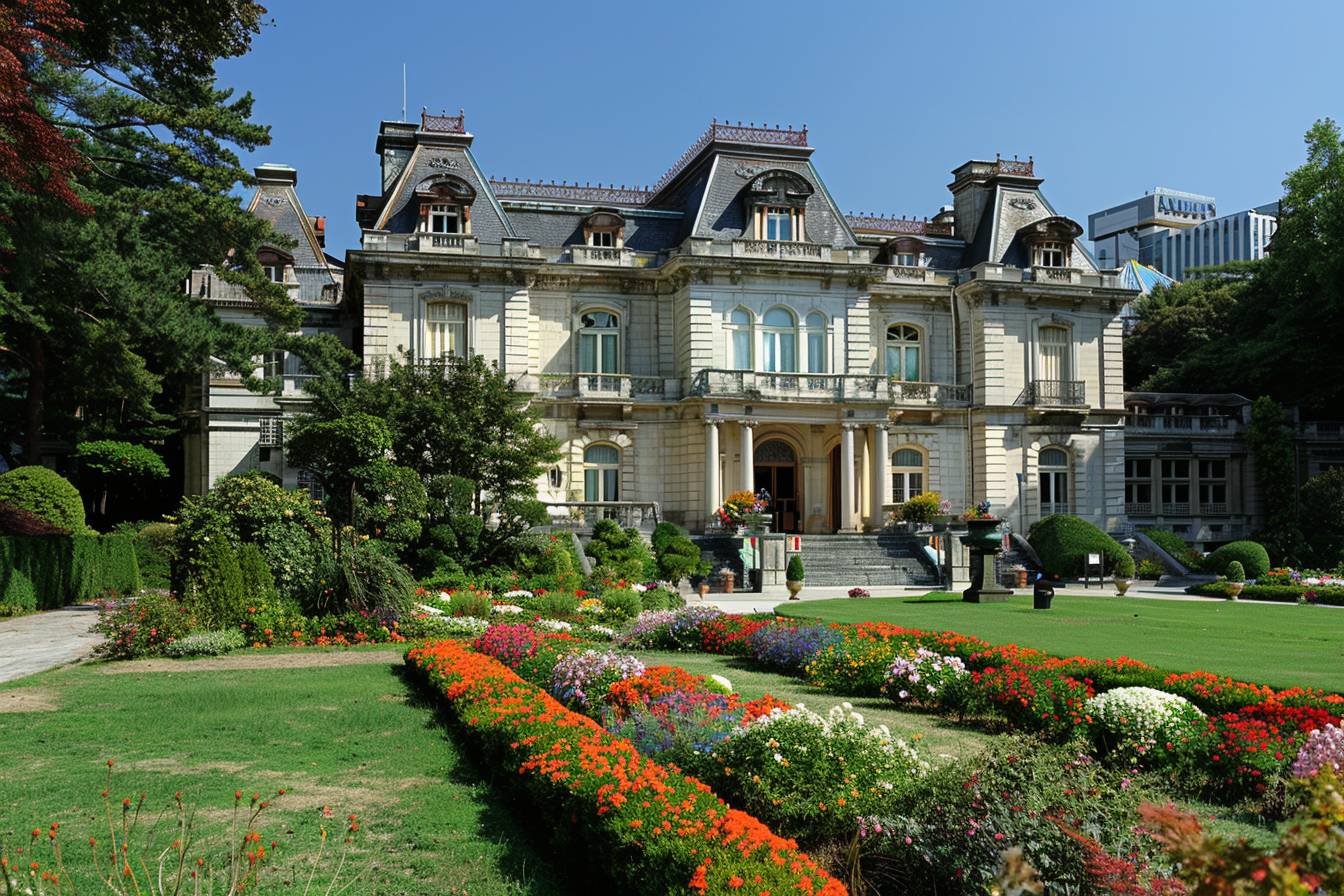 ambassade de France : bâtiment officiel de l'ambassade de France à Séoul