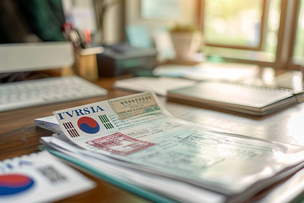 visa professionnel Corée du Sud : documents et démarches pour obtenir un permis de travail