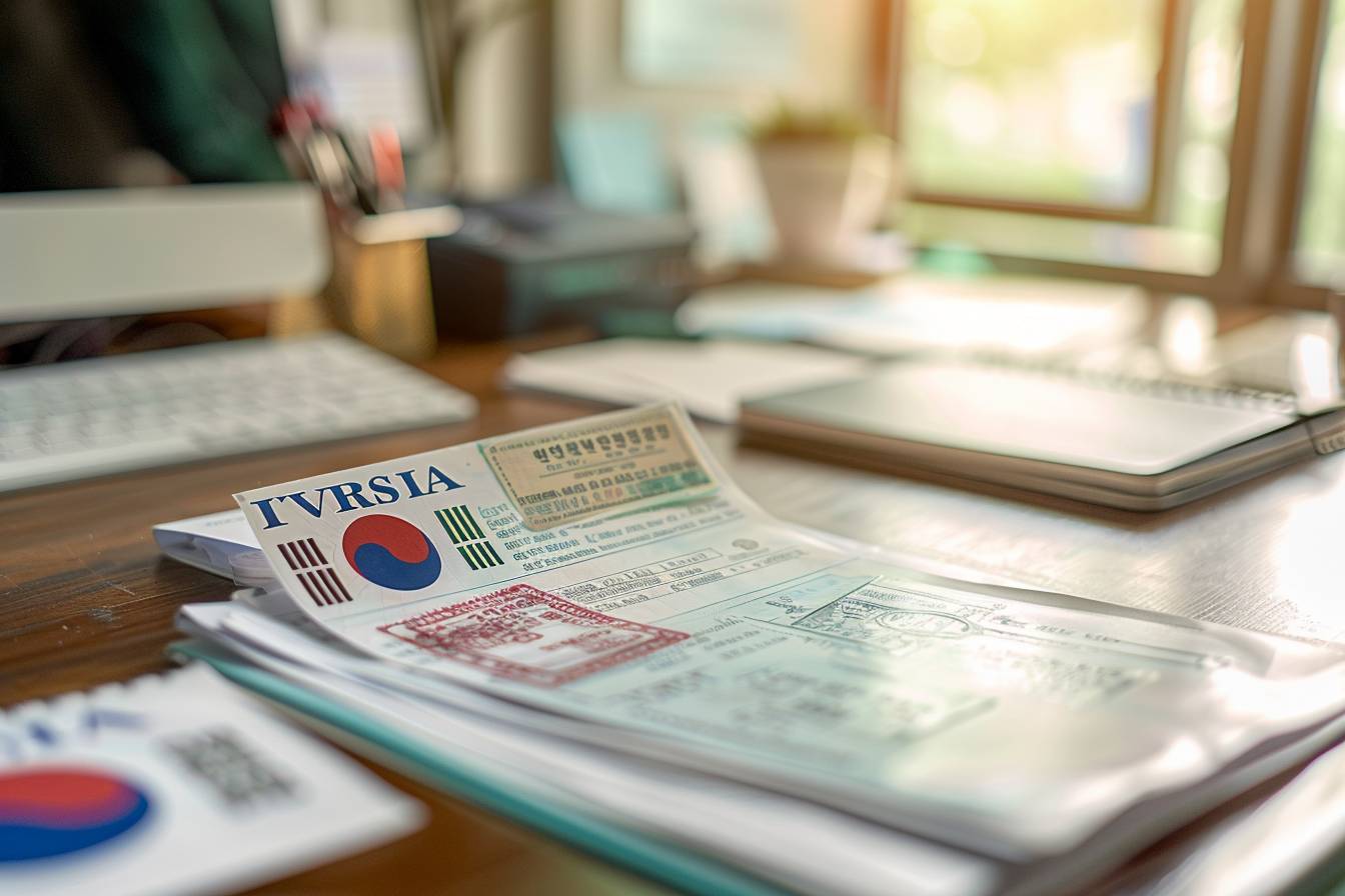 visa professionnel Corée du Sud : documents et démarches pour obtenir un permis de travail