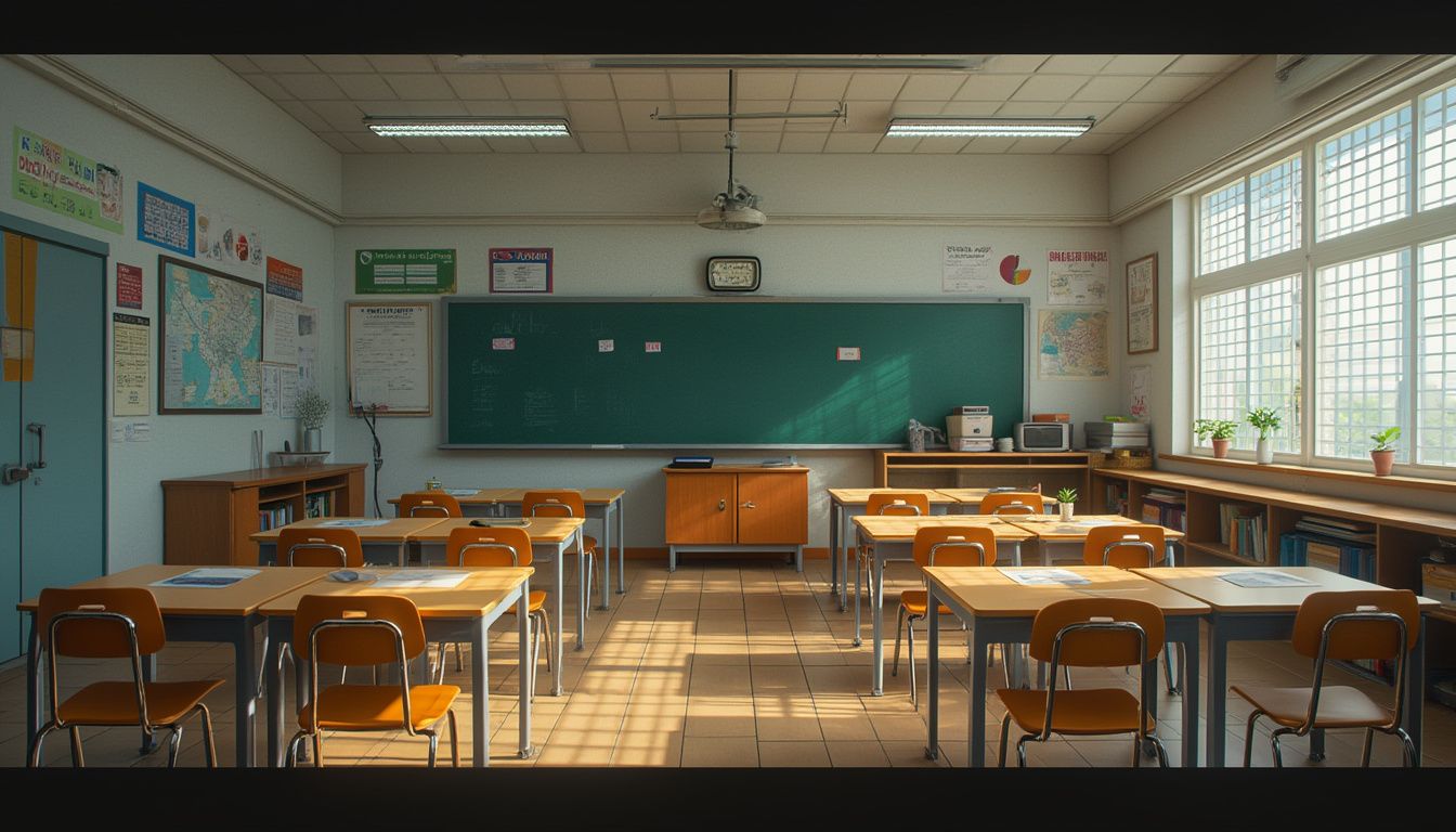 éducation : élèves coréens et français en situation scolaire