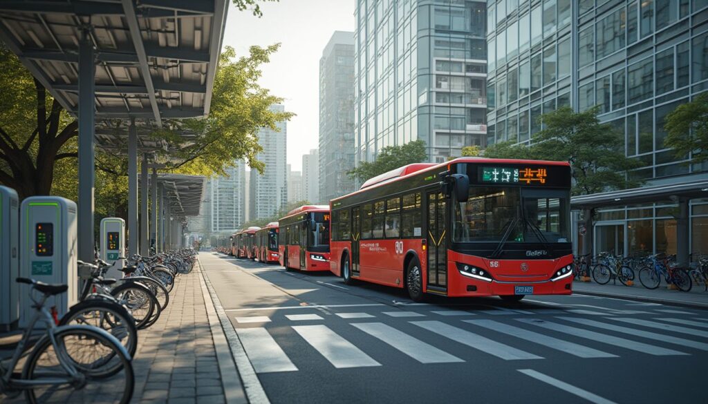 transport écologique : véhicules électriques et infrastructures de transport durable en Corée