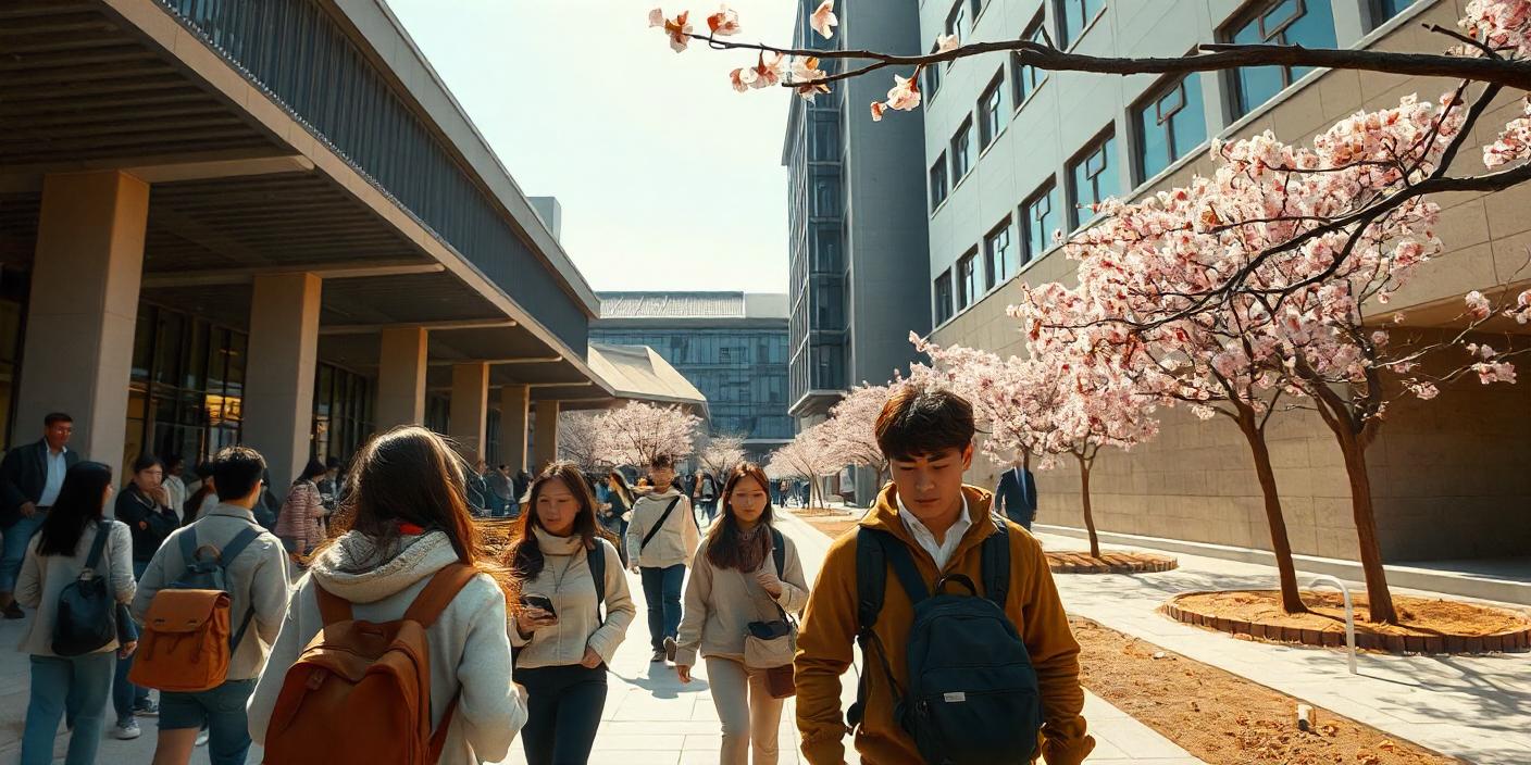 La vie &eacute;tudiante en Cor&eacute;e