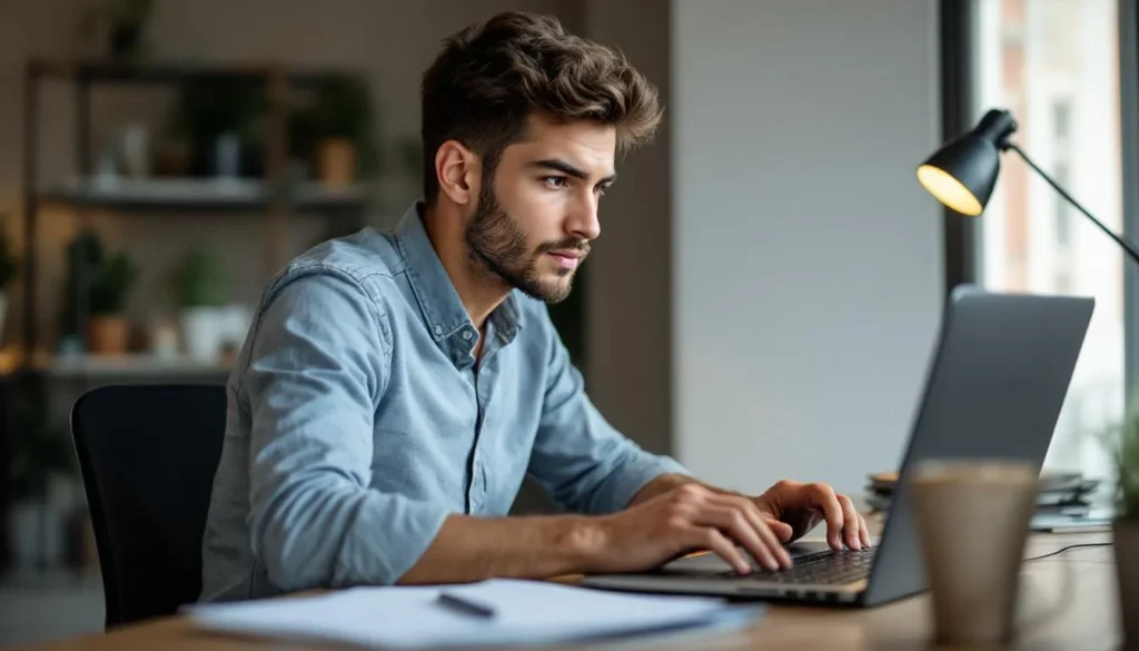 alternative libre à Microsoft Excel : capture d'écran d'un tableur open source sur ordinateur portable