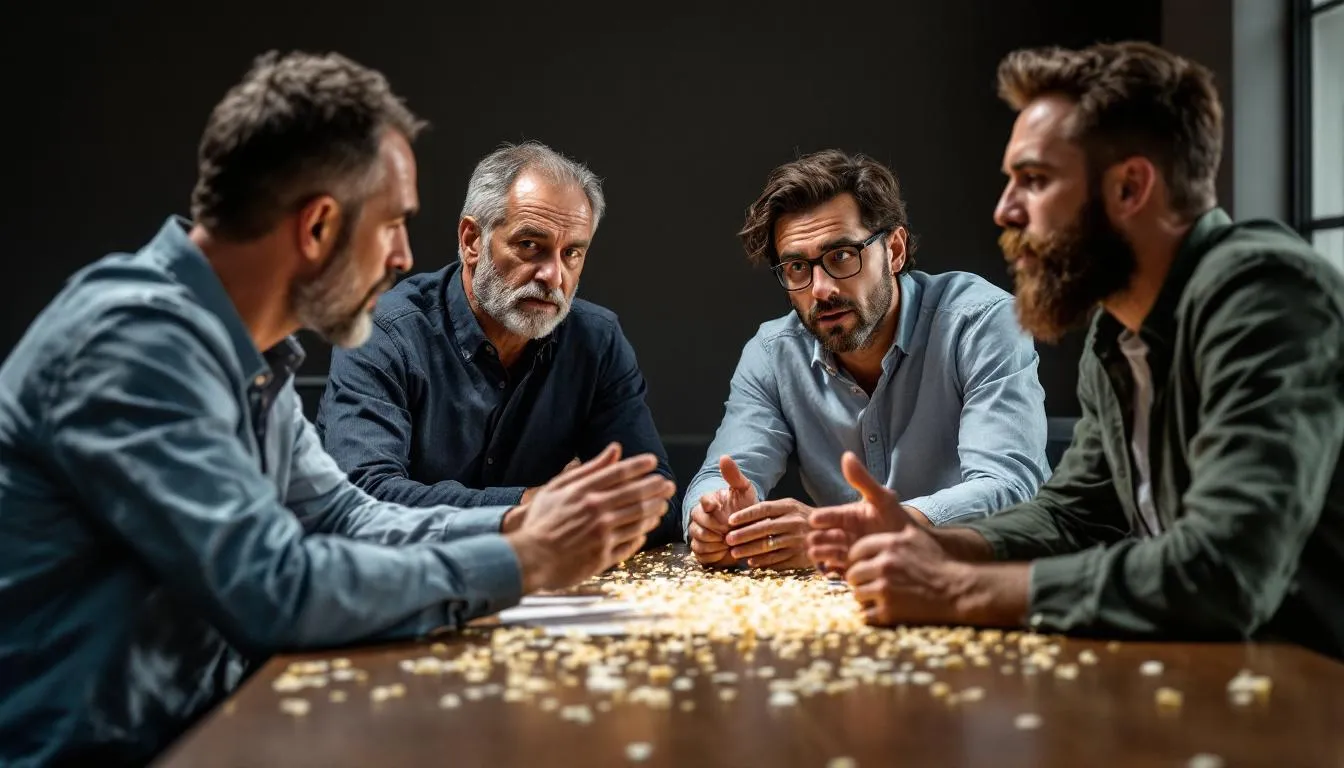 entrepreneuriat : un entrepreneur dynamique en pleine réflexion sur un projet innovant