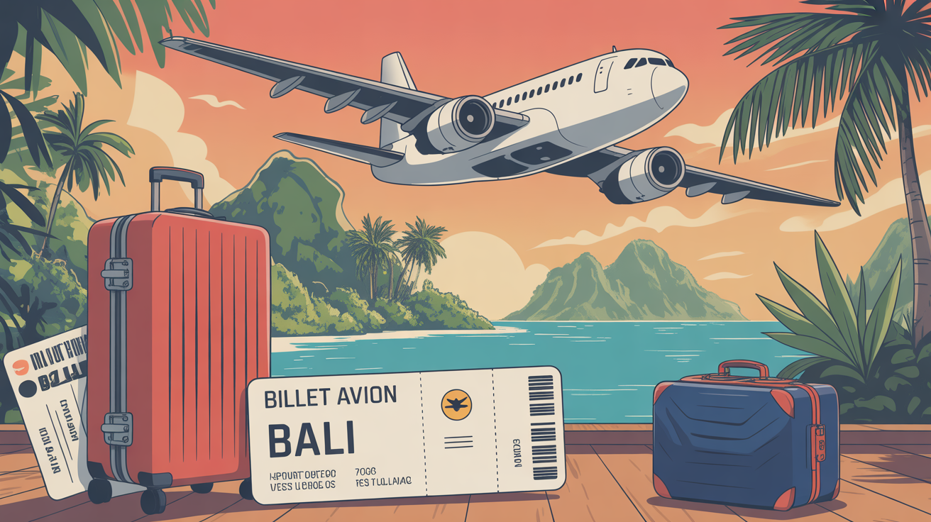 image billet avion bali comparateur prix