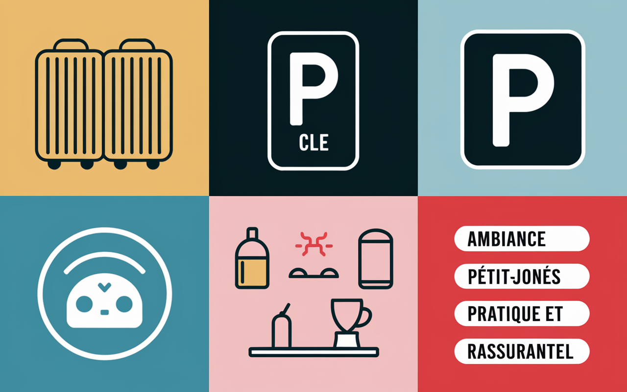 Checklist visuelle conseils hotel Niort autoroute