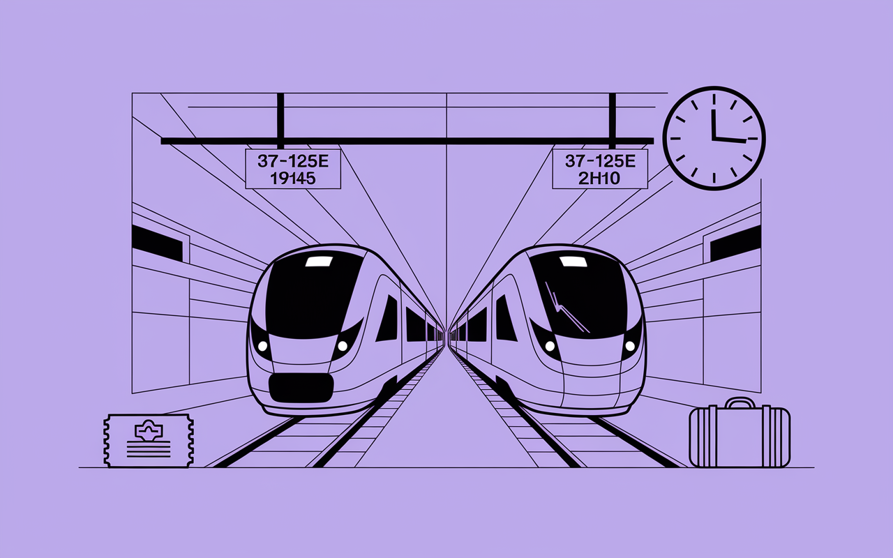 Tableau horaires tarifs Train Le Caire Louxor 2025