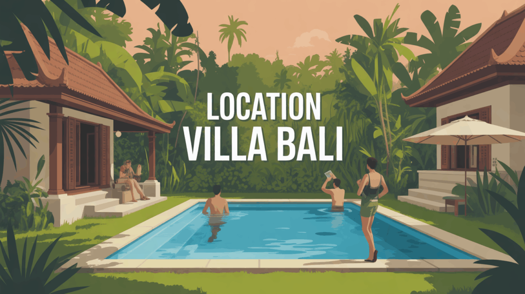 villa bali piscine privee location voyage