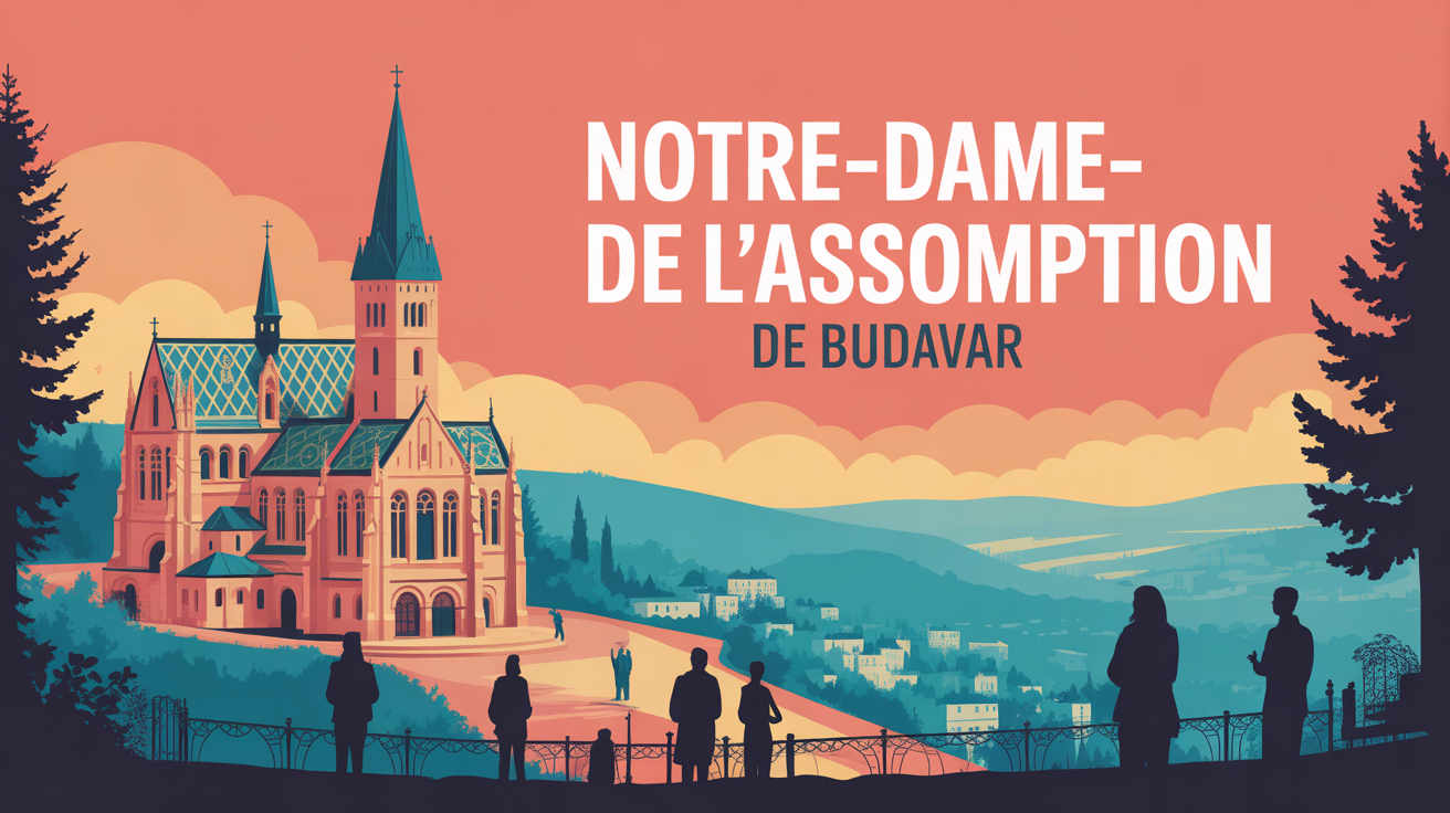 Église Notre-Dame-de-l'Assomption de Budavár au sommet du château de Buda, Budapest