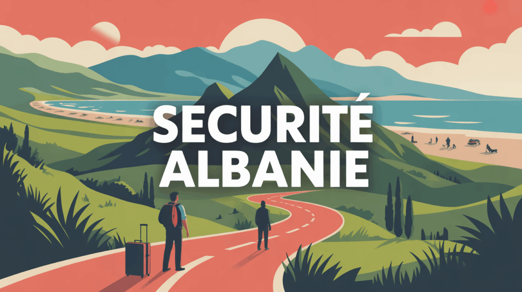 Securite Albanie illustration route montagne plage