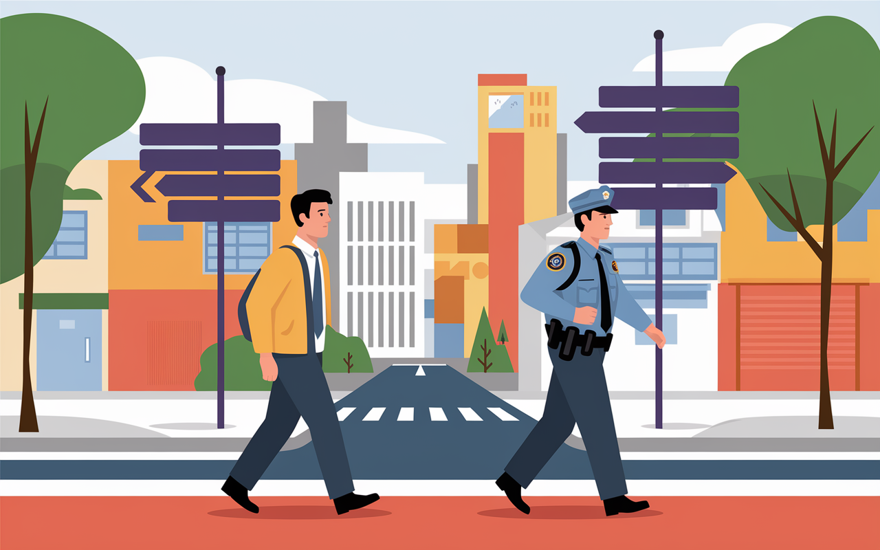 Securite Albanie ville sure reputation illustration