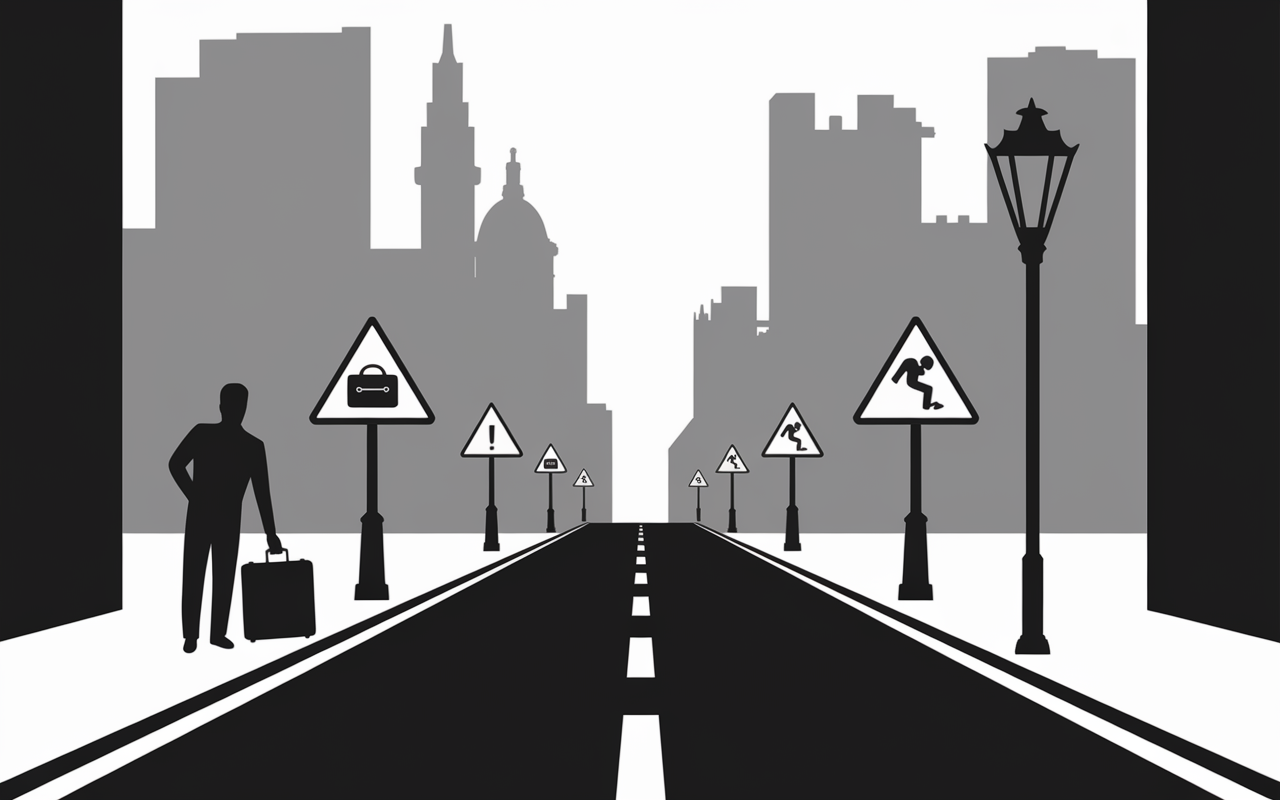 Villes italiennes quartiers à risque vigilance