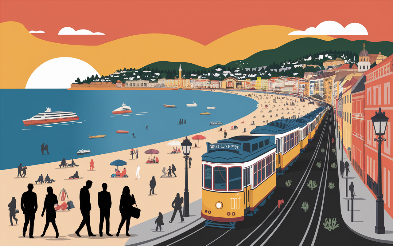 Plan Nice 2 jours sites plages culture cuisine voyageurs