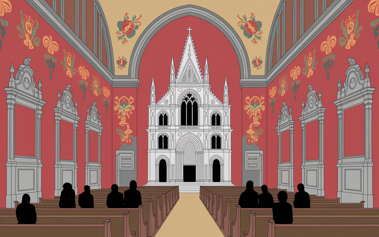 Basilique gothique fresques patrimoine Galatina