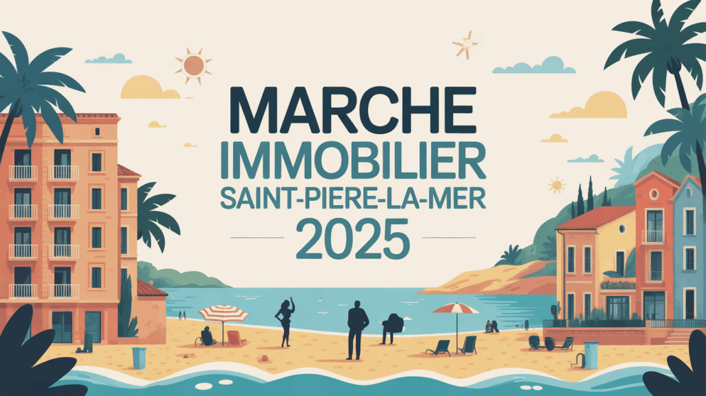 Illustration SEO Marche Immobilier Saint-Pierre-la-Mer 2025