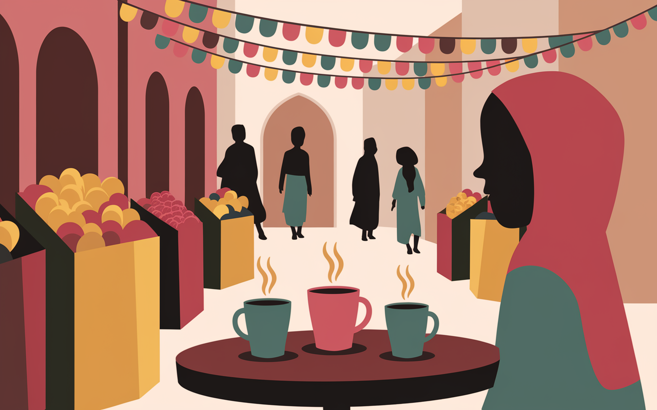 Mirleft ambiance marché village marocain thé épices