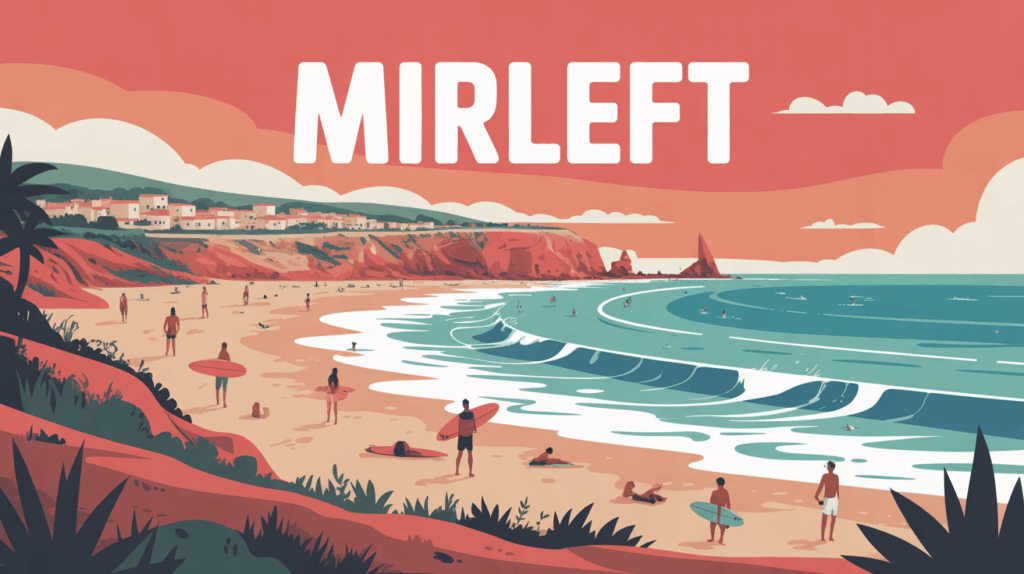 Mirleft plage sauvage et surfeurs village marocain