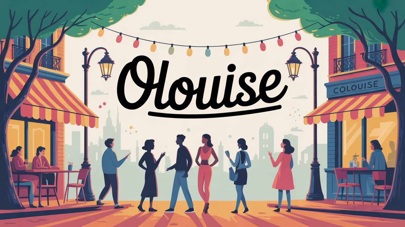 Illustration quartier Olouise, vie locale et interactions
