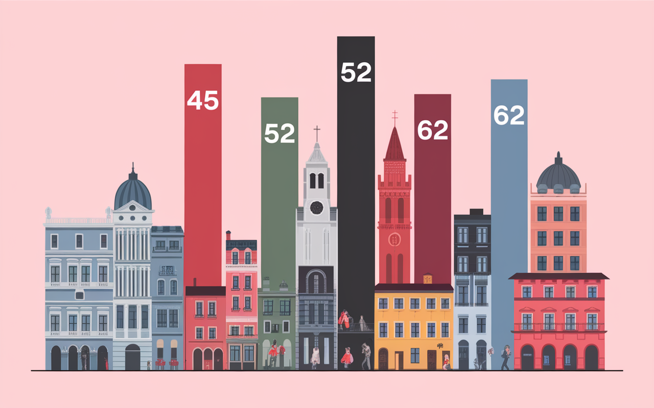 Graphique sécurité Gênes criminalité Italie