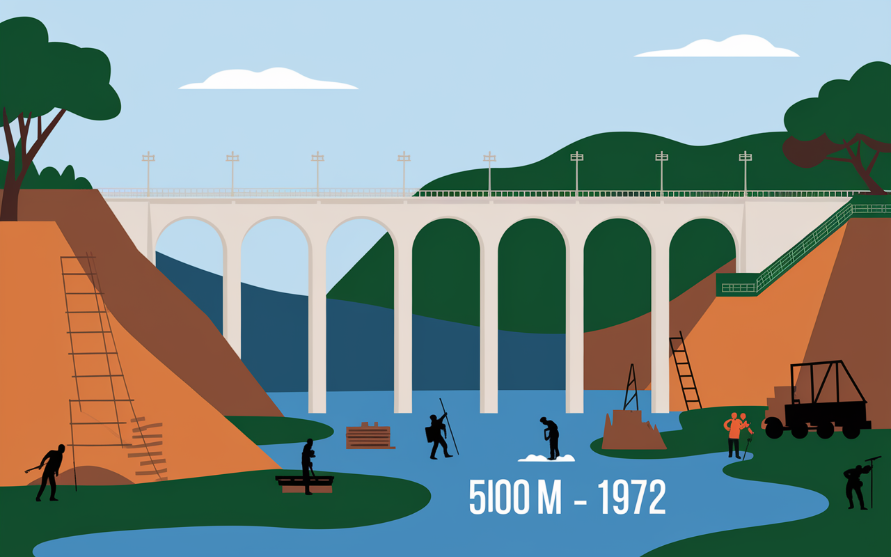 Barrage d'Arzal chiffres clés construction eau potable
