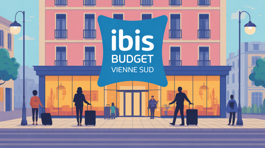 Illustration hotel Ibis Budget Vienne Sud au centre ville