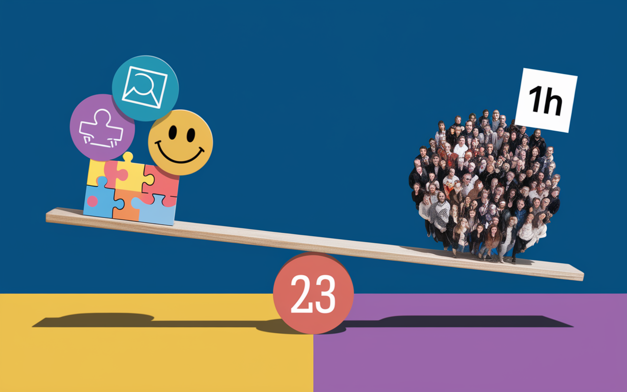 Balance forces faiblesses Musee de l Illusion Lyon duree foule