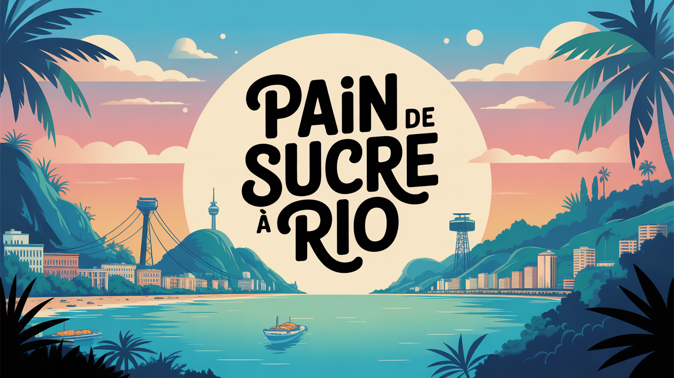 Pain de Sucre Rio panorama telepherique ciel lumineux