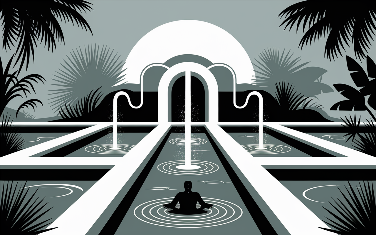 Bassins Tirta Empul Melukat fontaines purification Bali