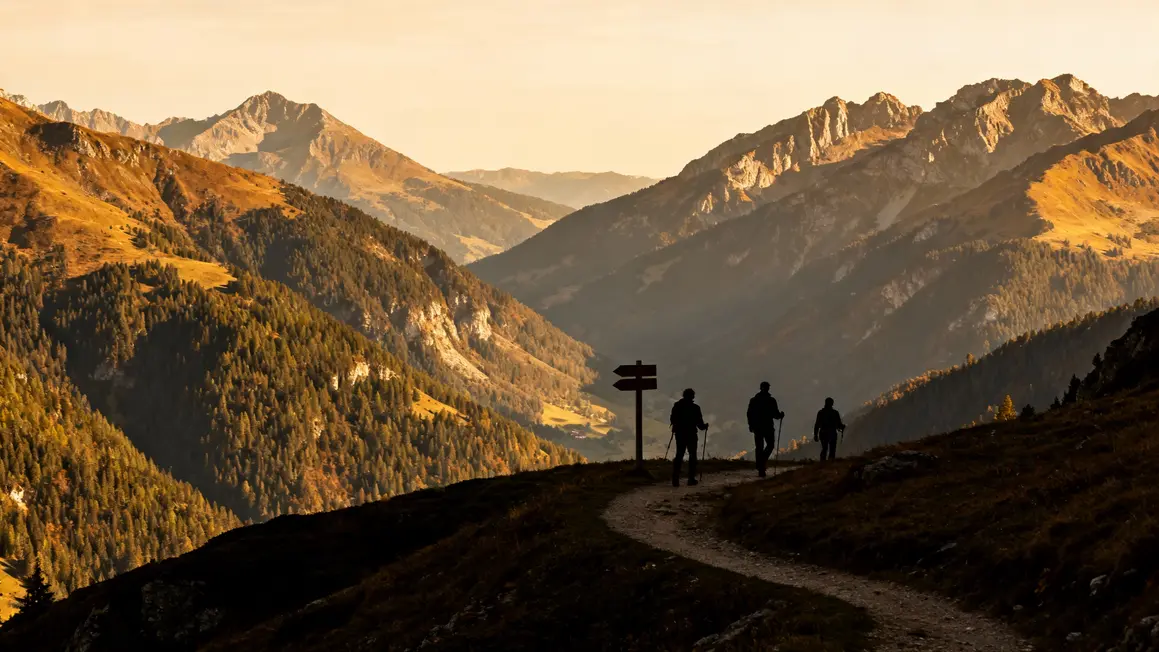 Paysage montagne vallee foret Coree du Sud