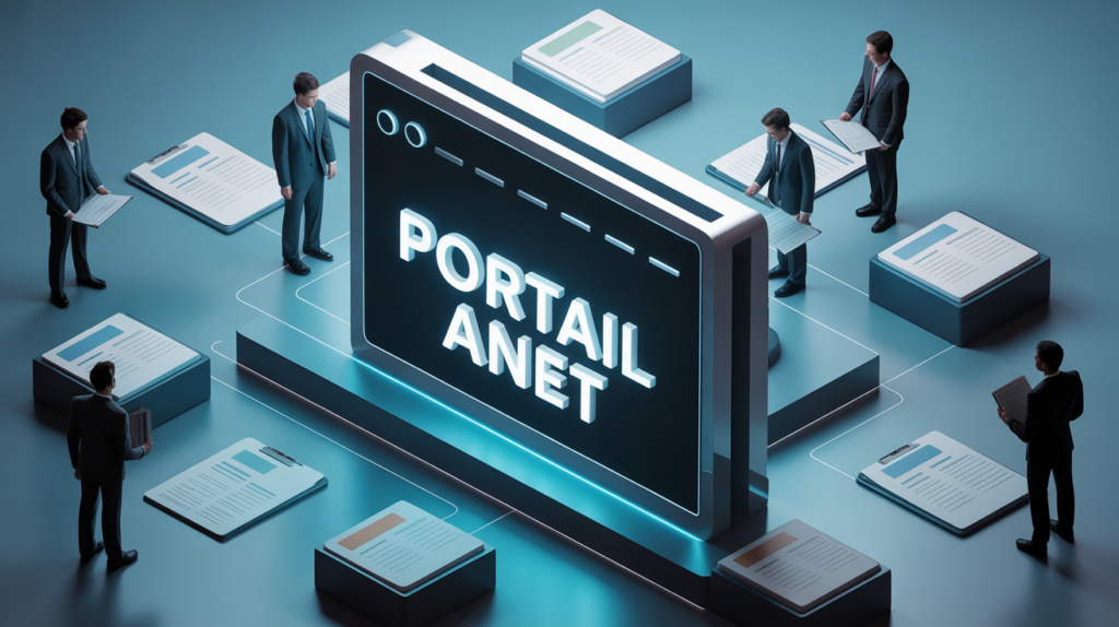 vue isometrique portail anet digital