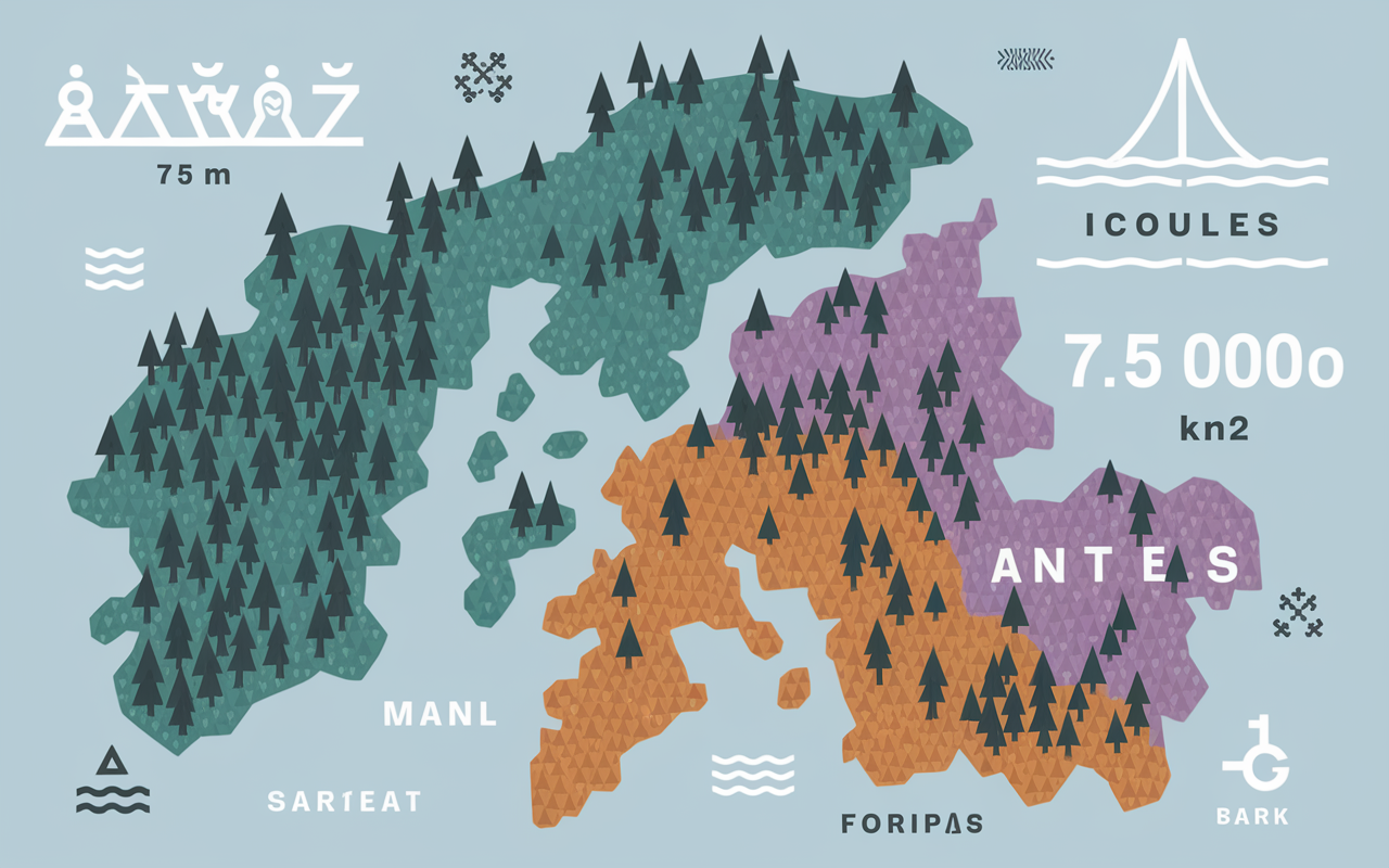 infographie chiffres pays baltes carte