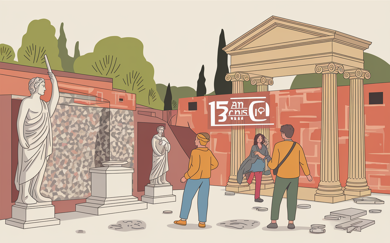 Thermes romains à Eauze illustration patrimoine