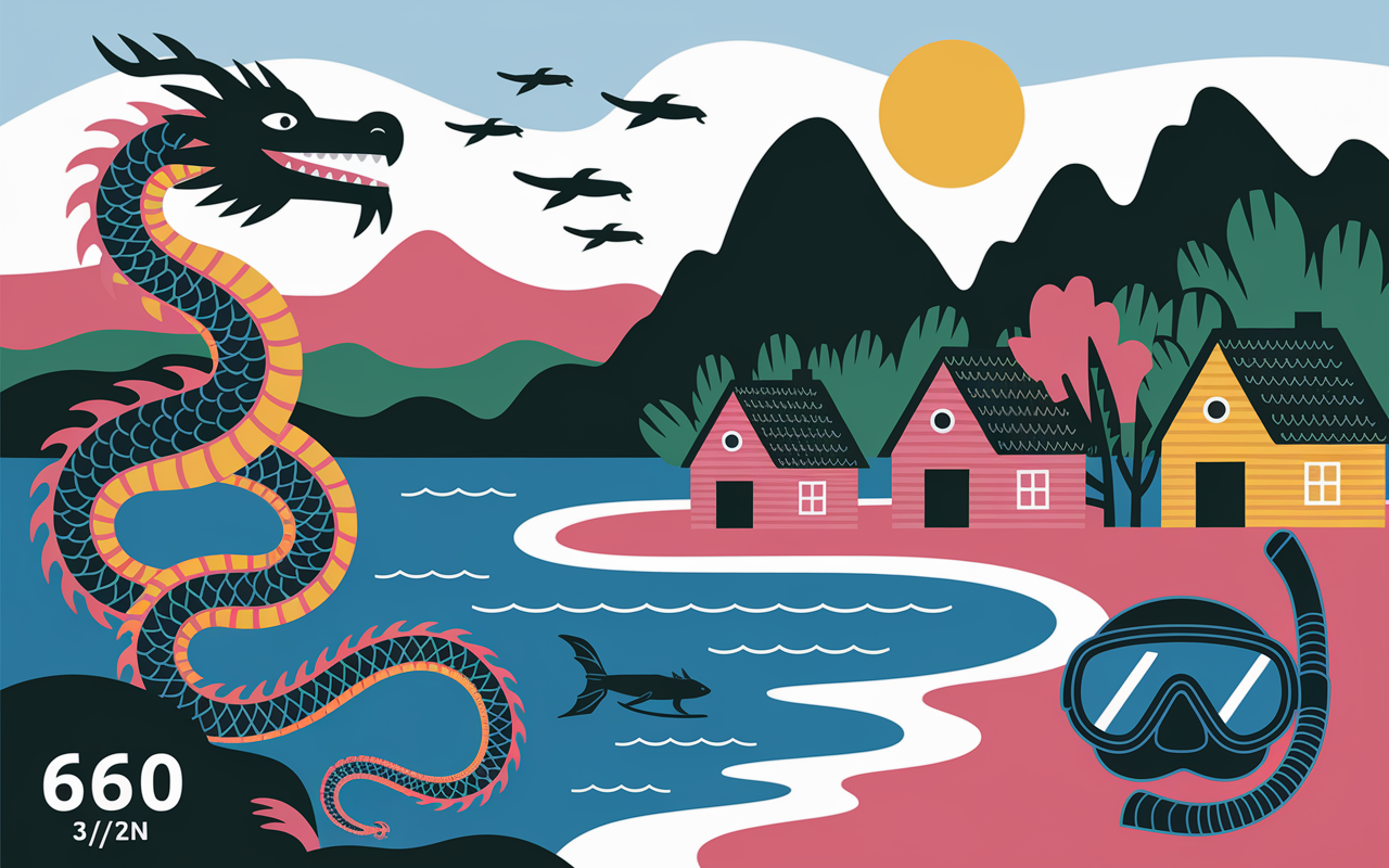 flores volcans dragons komodo plage rose