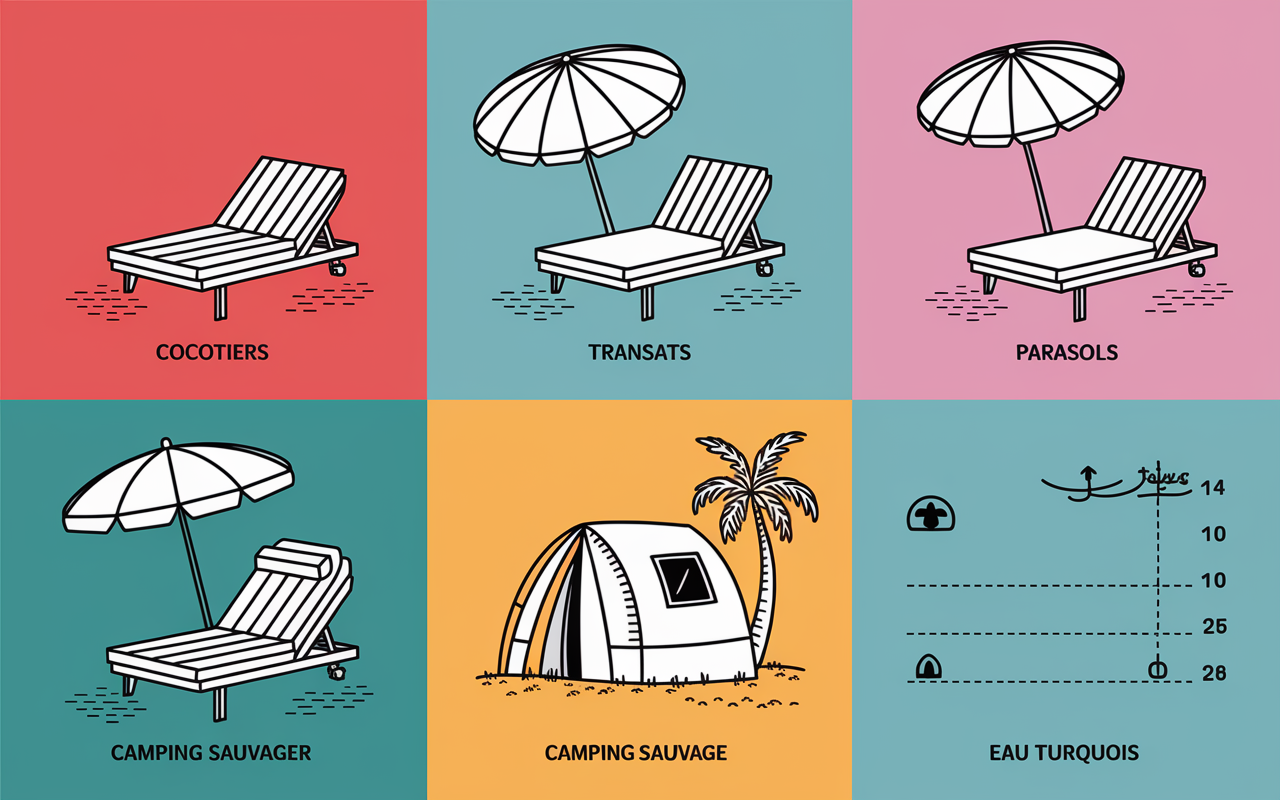 koh chang illustration plages