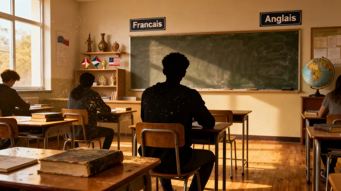 Eleves en salle de classe bilingue Lycee Francais Seoul