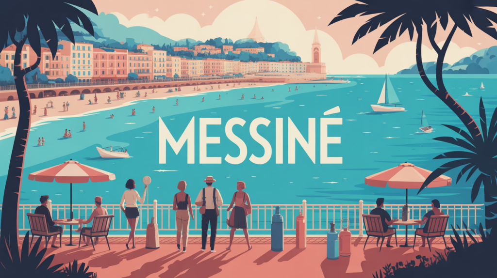 vue generale de messine mer plages