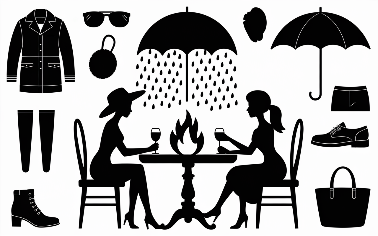 meteo sicile table trattoria pluie conseils