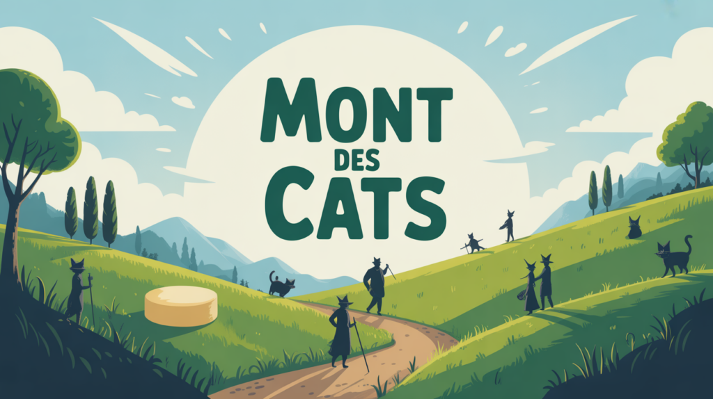 mont des cats colline verdoyante marcheurs