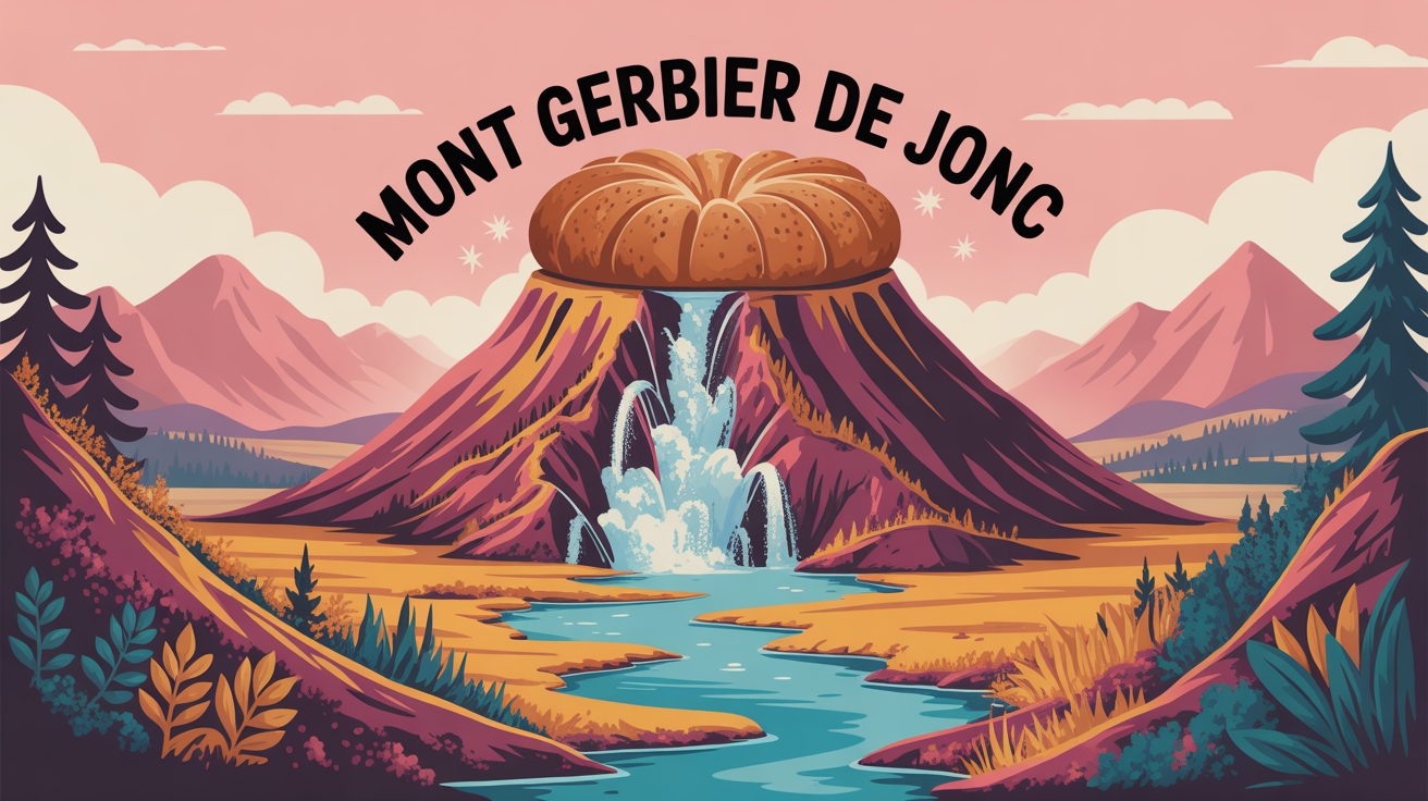 panorama mont gerbier de jonc sommet volcanique