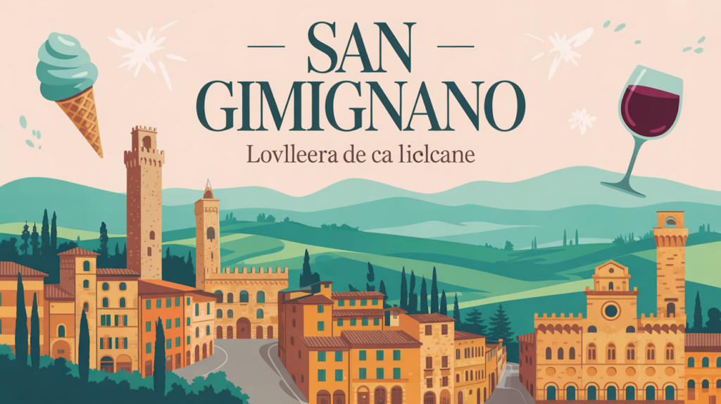 san gimignano tours ruelles collines toscane