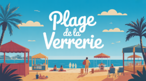 plage de la verrerie et cabanons couleurs marseille