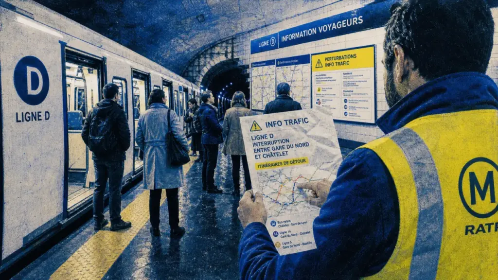Panne de métro lyon : rame Ligne D immobilisée entre Laennec et Vénissieux