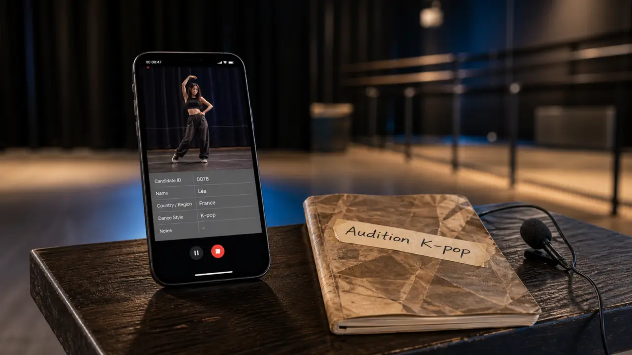 Comment devenir idol kpop français : smartphone, audition K-pop, vidéo
