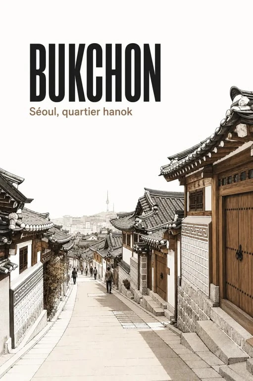 que faire a seoul : les ruelles traditionnelles de Bukchon Hanok Village à Séoul