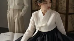 Vêtements coréens : hanbok et K-Fashion en studio