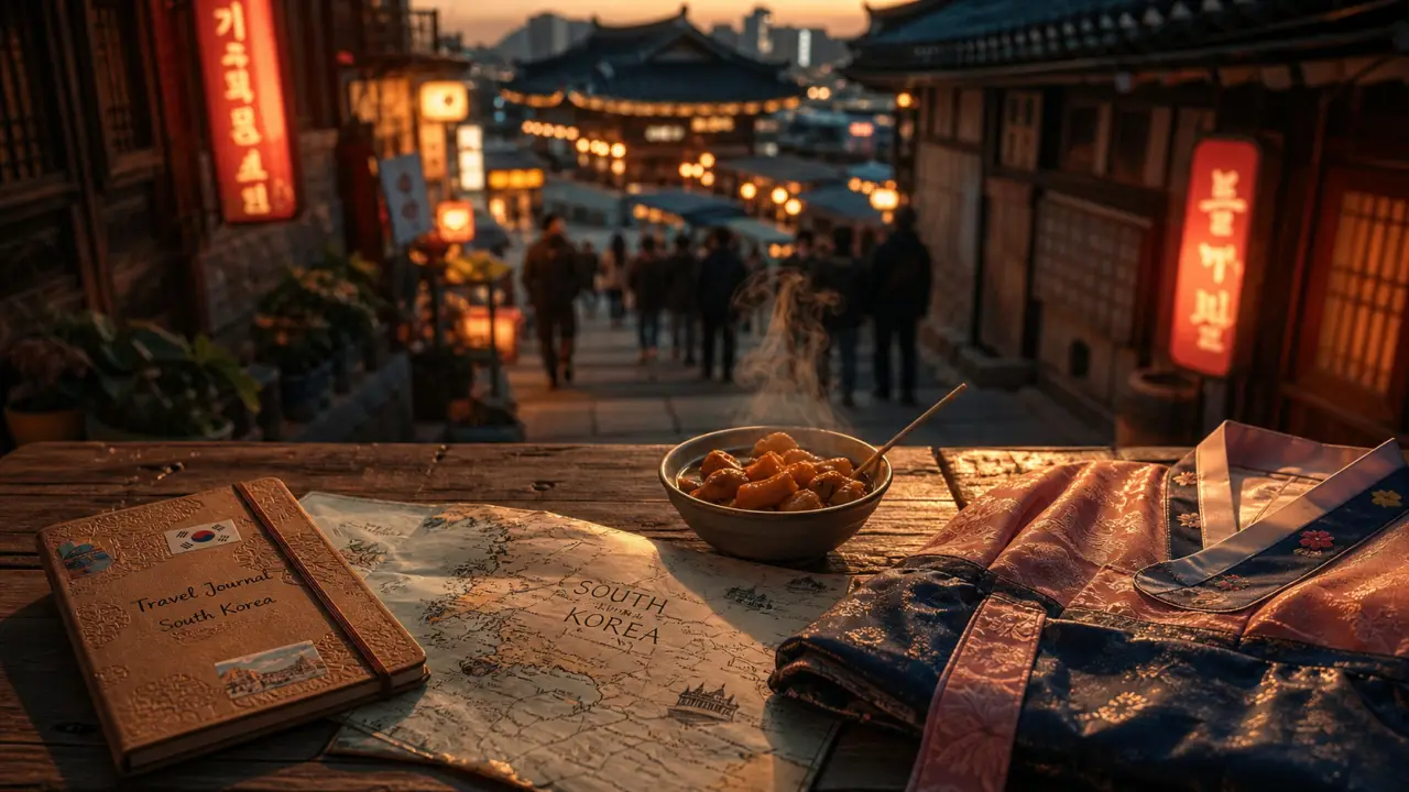 Visiter la Corée du Sud : carnet, carte et street food à Séoul