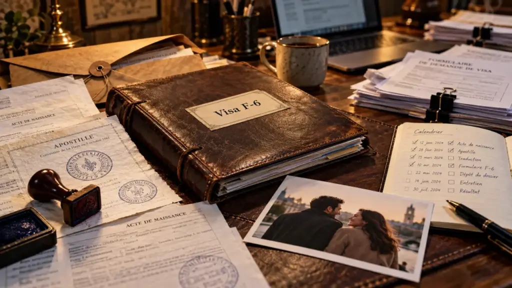 Visa mariage Corée du Sud, dossier F-6 cohérent